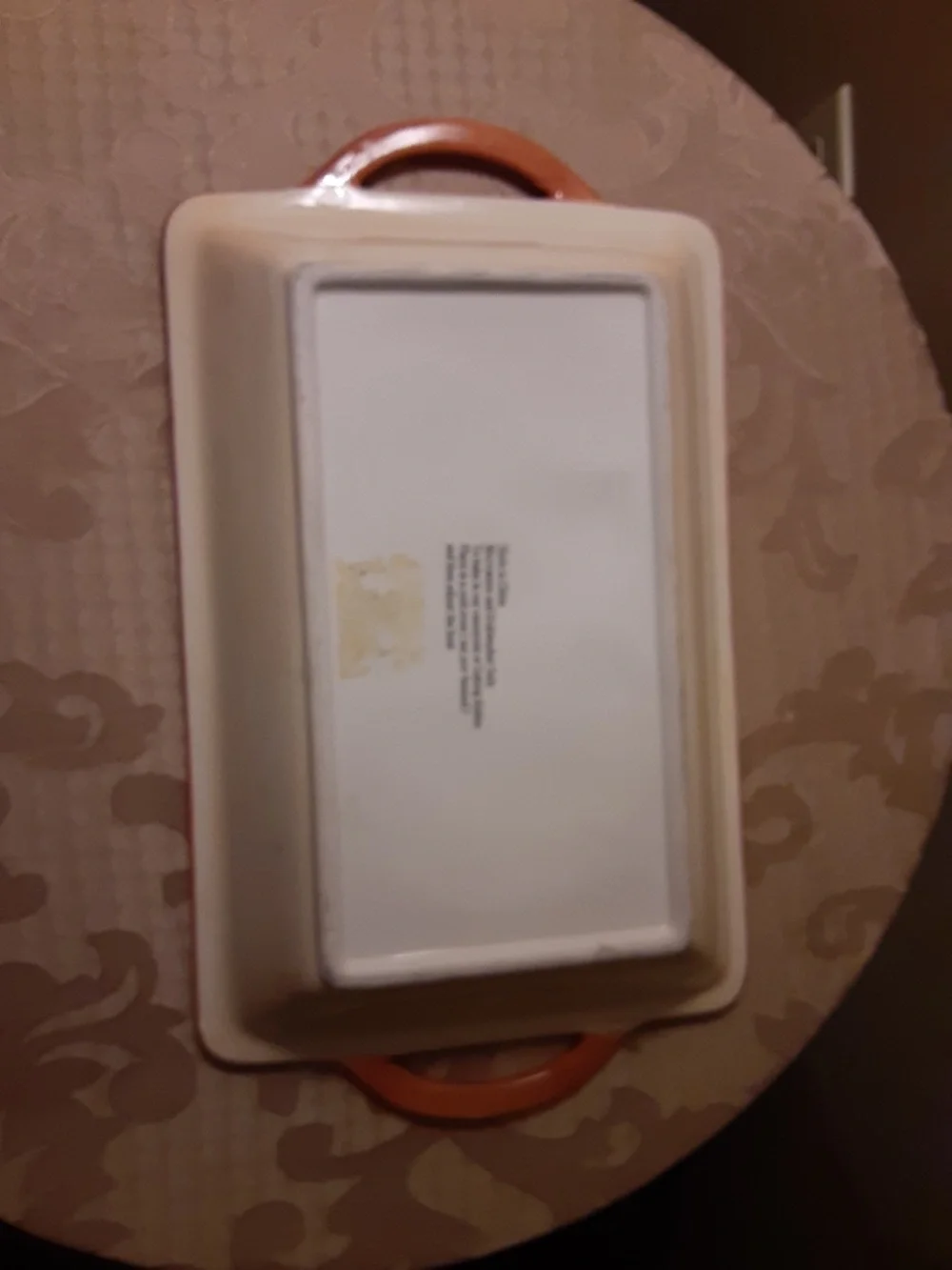 Fall Ceramic Casserole Baking Dish